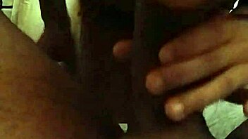 Small tits whore enjoys licking huge dick for dinner