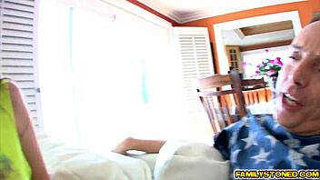 Rough big cock plowing wide open teen pussy hardcore