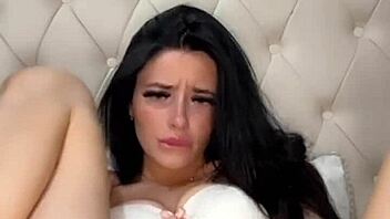 This horny British girl enjoys solo toy play with squirting orgasm in college dorm