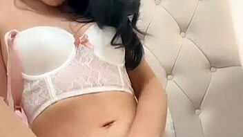 This horny British girl enjoys solo toy play with squirting orgasm in college dorm