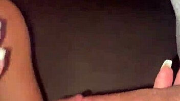 pov public blowjob turns into hardcore fucking with wet pussy action outdoors 😏