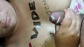 esposa caliente indulges in amateur masturbation and sex on the bed with her partner