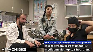 Doctor Tampa gives freshman Hitachi orgasm Jasmine Rose