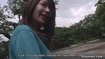 Hey, you'll love how Japanese babe Tomomi Matsuda gets fingered in this uncensored scene!