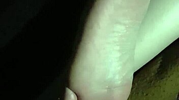 Hey, check out this quick cumshot on my girlfriend's feet! 😏👣