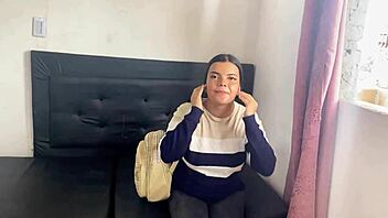 Can Muscular Guy Break My Huge Ass In Rough First-Time Casting Sex?