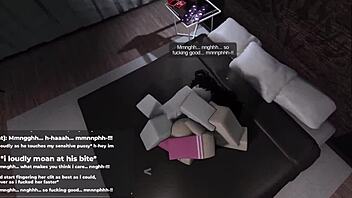 roblox's cutest slut works hard to satisfy me with her big ass moves