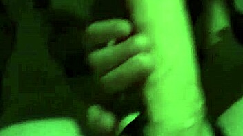 pegged guy enjoys the strap-on action