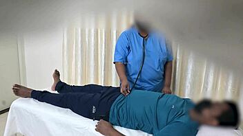 Whoa, that nurse gives the patient an epic happy ending in the hospital! 😏