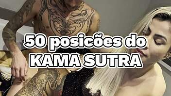 Amateur Brazilian Bodybuilder Explores 50 Kama Sutra Positions with Big Natural Tits and Juicy Pussy