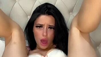 This horny British girl enjoys solo toy play with squirting orgasm in college dorm