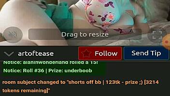 Hey, are you ready to see Artoftease flash her boobs and body like that?