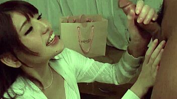 Insatiable Yua Ariga Gives Messy Blowjob With Bald Pussy In Sexy JAV