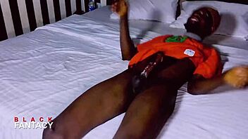 Oh man, I just love this sweet sex from behind with that ebony babe's big ass gaping