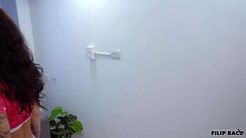 We get it on right in front of my phone-addicted friend until she notices us.