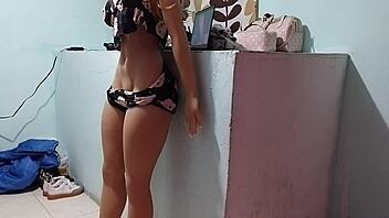 I always knew this curvy Latina beauty wanted me bad.