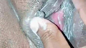 Pussy Adds Ice Cream Before Eating