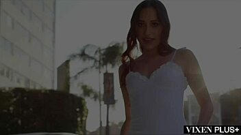 Vixenplus's Lola enjoys a relaxing time on the sofa