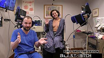 Will Doctor Blast Rebel Wyatt's Pussy with Cum in This Steamy Encounter?