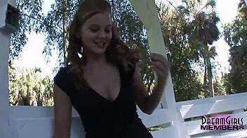 i'm like totally flashing my big tits and shaved pussy in public in florida cutie style