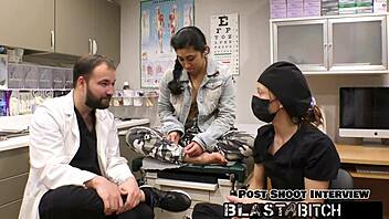 hey, jasmine rose's back gets totally blasted with cum in this pov scene