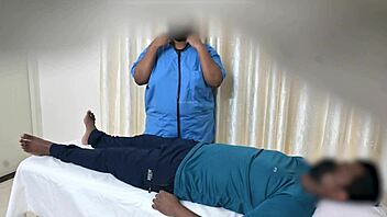 Whoa, that nurse gives the patient an epic happy ending in the hospital! 😏