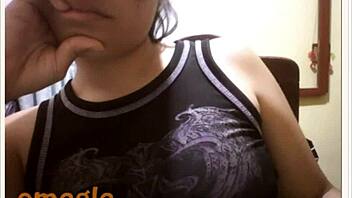 Boobs Webcam Teen Shows Off Massive Tits In Bold Display