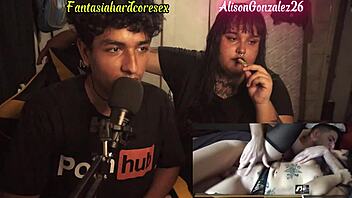 Hey, reacting to top Argentinian porn videos, and she ends up sucking my cock - fantasiahardcoresex x alisongonzalez26.