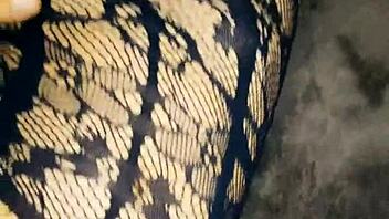 I Used Her Rough in Stockings Stretching Every Hole