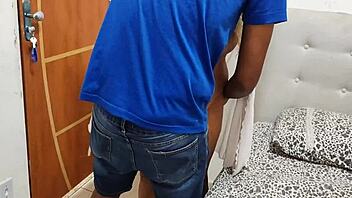 hey that mature milf from the condo got wild without any barriers