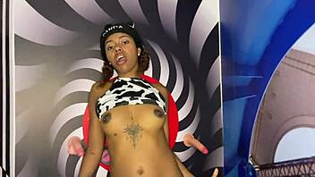 Horny Colombian Loves To Play With Her Tight Pussy Using Dildo And Fingers For Gaping Orgasm