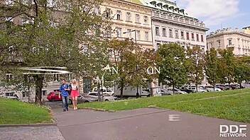 Tourist Samantha Rone Enjoys Double Dick Pounding After Sightseeing for Ultimate Orgasms.