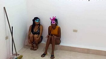 At work, lazy rebel employee chats with coworker until boss's friend arrives, leading to hot homemade sex with milf riding big cock.