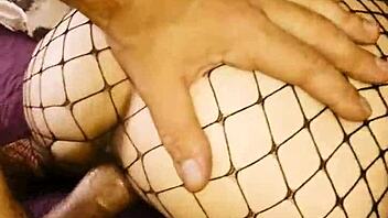 I Used Her Rough in Stockings Stretching Every Hole