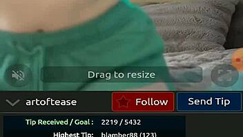 Hey, are you ready to see Artoftease flash her boobs and body like that?