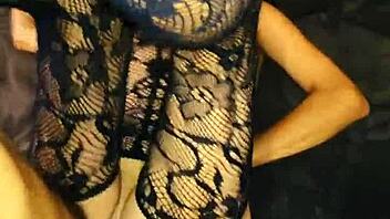 I Used Her Rough in Stockings Stretching Every Hole