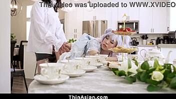 Stunning Asian Babe Kimmy Kim Flaunts Cute Figure For Rough Hardcore Pussy Pounding By Massive Cock.