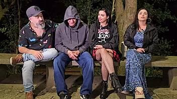 Topcast Entrevista Gaby Hotwife com Monica Lima e Tigrão no Dogging!