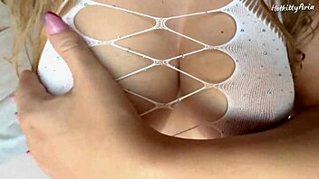 Oh My God, This Busty Blonde Latina's Huge Tits Make Me Cum Inside Her Fast!