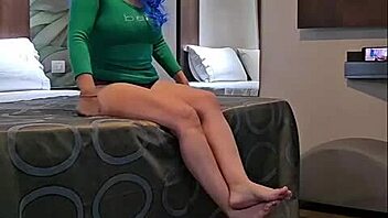 For Valentine's Day I give my curvy aunt a wig and she lets me fuck her while husband watches.