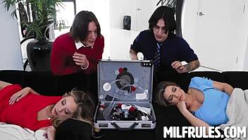 krystal, let's dive into this hot milf fantasy with millie right now