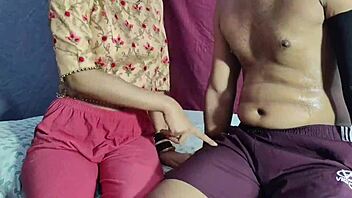 hot indian babe with big boobs and curly hair seduces her landlord for hardcore fucking when she's in trouble