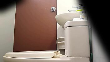 Spying on Beautiful Argentinian Babe Pissing in Miniskirt with Hidden Cam