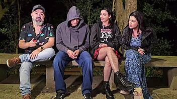 Topcast Entrevista Gaby Hotwife com Monica Lima e Tigrão no Dogging!