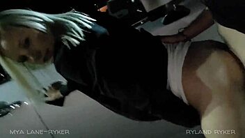 amateurs caught in public sex at parking lot and hotel