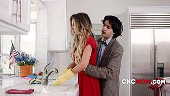 young husband takes control over intriguing milf wife in surprising free use scenario with intense fucking