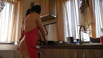 Adventures Of Milfycalla Mixing Cooking While Making Sex With Mature Curvy Latina In Kitchen Leggings And Stockings For Dirty Talk Fetish Roleplay