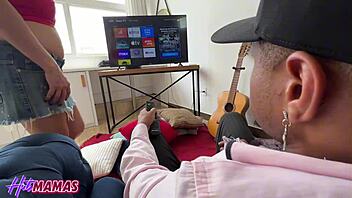 Milf brasileira blondeliberal filling all holes in gangbang with blowjobs and double penetration