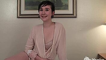 Brunette Artemis Teases With Vibrator And Dildo In Lingerie Leading To Squirting Orgasm And Dripping Wetness