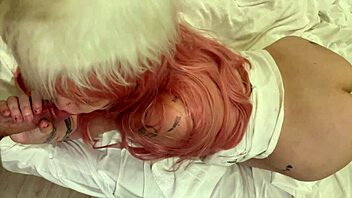 Oh My God, Can You Handle This Straight-Jacket Babe With Pink Hair In Intense POV Action!